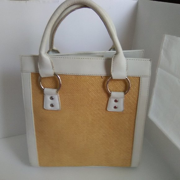 New York Jones & Company Color White/Gold /Shoulder /Hand Bag - Picture 12 of 14